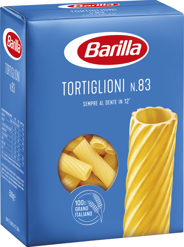 Pasta Barilla Tortiglioni Nr.83
