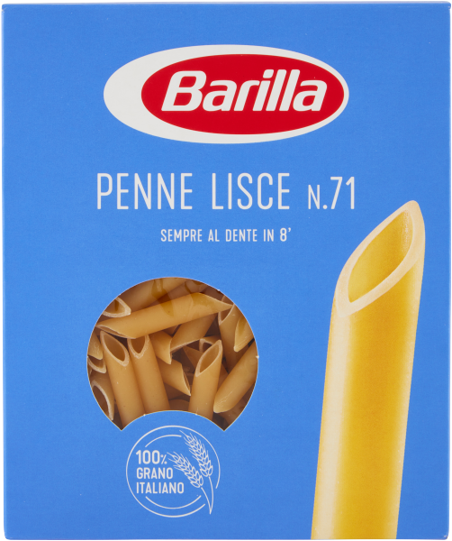 Pasta Barilla PENNE LISCE N.71  500 GR